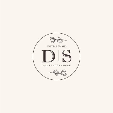 DS Minimalist Klasik Markalaşma Kimliği İlk Logo Tasarımı