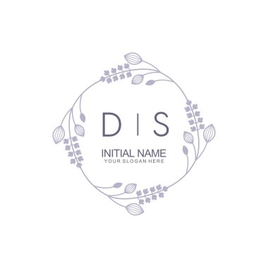 Çiçek İlham Veren Baş DS Logoları Zamansız ve Sanatsal Markalaşma İçin