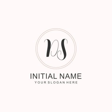 DS Minimalist Klasik Markalaşma Kimliği İlk Logo Tasarımı