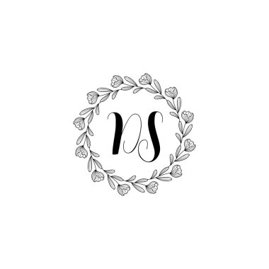 Çiçek İlham Veren Baş DS Logoları Zamansız ve Sanatsal Markalaşma İçin
