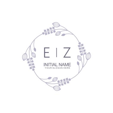Çiçek İlham Veren EZ Logoları Zamansız ve Sanatsal Markalaşma İçin
