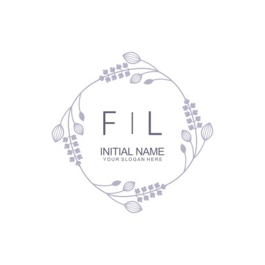 Çiçek İlham Veren İlk FL Logoları Zamansız ve Sanatsal Markalaşma İçin