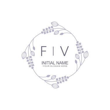 Çiçek İlham Veren İlk FV Logoları Zamansız ve Sanatsal Markalaşma İçin