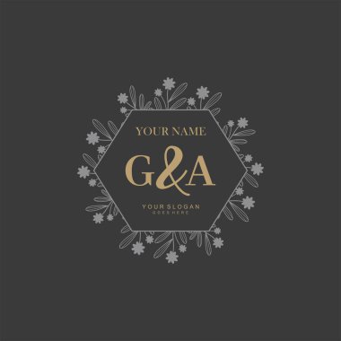 Çiçek İlham Veren İlk GA Logoları Zamansız ve Sanatsal Markalaşma İçin