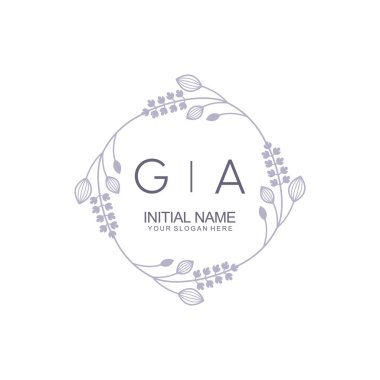 Çiçek İlham Veren İlk GA Logoları Zamansız ve Sanatsal Markalaşma İçin