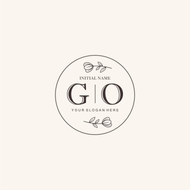 GO Minimalist Klasik Markalaşma Kimliği İlk Logo Tasarımı