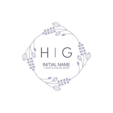 Çiçek İlham Veren İlk HG Logoları Zamansız ve Sanatsal Markalaşma İçin