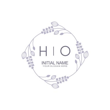 Çiçek İlham Veren İlk HO Logoları Zamansız ve Sanatsal Markalaşma İçin