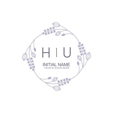 Çiçek İlham Veren İlk HU Logoları Zamansız ve Sanatsal Markalar İçin