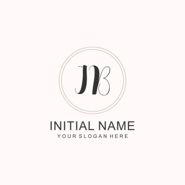 Markalaşma Kimliği için JB Minimalist Klasik Logo Tasarımı
