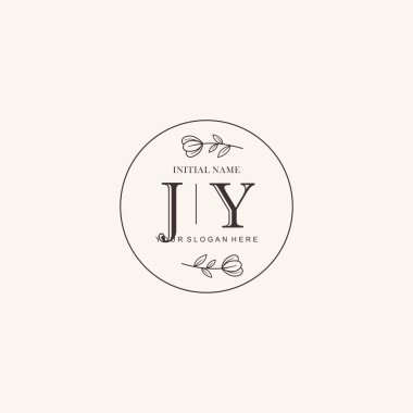 Markalaşma Kimliği için JY Minimalist Klasik Logo Tasarımı