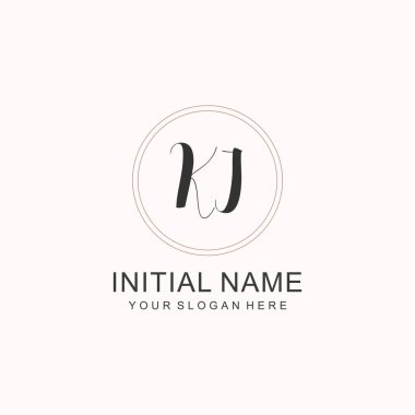 KI Minimalist Klasik Markalaşma Kimliği İlk Logo Tasarımı