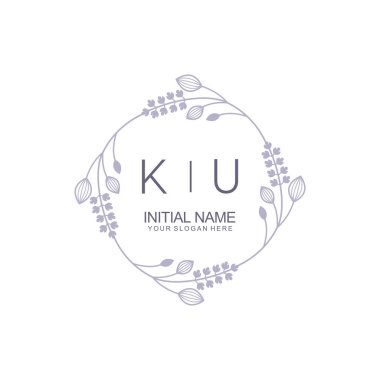 Çiçek İlham Veren İlk KU Logoları Zamansız ve Sanatsal Markalaşma İçin