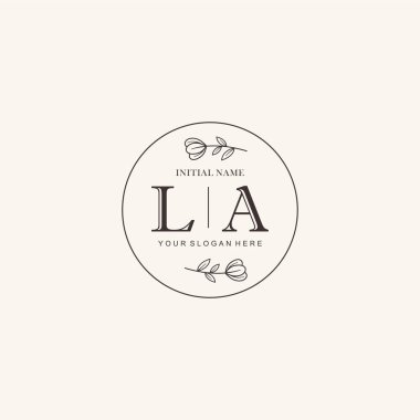 Markalaşma Kimliği İçin Los Angeles Minimalist Klasik Logo Tasarımı