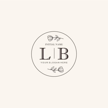LB Minimalist Klasik Markalaşma Kimliği İlk Logo Tasarımı
