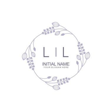 Çiçek İlham Veren İlk LL Logoları Zamansız ve Sanatsal Markalaşma İçin