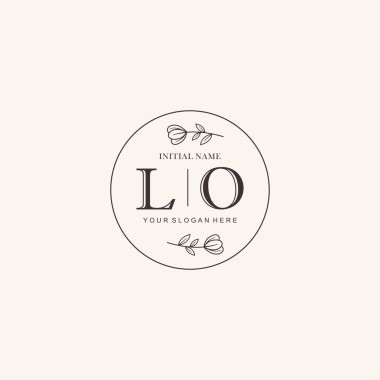 LO Minimalist Klasik Markalaşma Kimliği İlk Logo Tasarımı