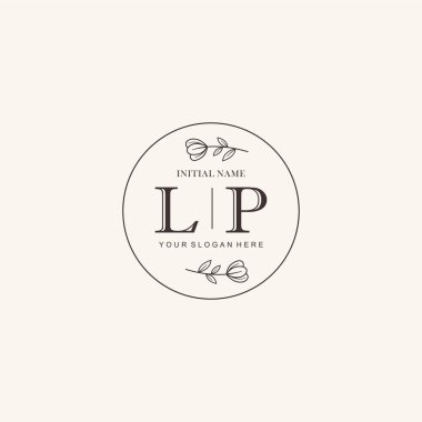 LP Minimalist Klasik Markalaşma Kimliği İlk Logo Tasarımı