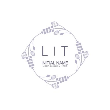 Çiçek İlham Veren İlk LT Logoları Zamansız ve Sanatsal Markalaşma İçin