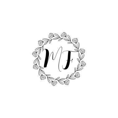 Çiçek İlham Veren İlk MF Logoları Zamansız ve Sanatsal Markalaşma İçin