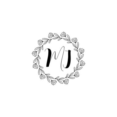 Çiçek İlham Veren MI Logoları Zamansız ve Sanatsal Markalaşma İçin