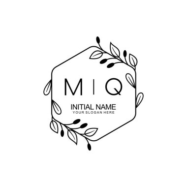 Çiçek İlham Veren MQ Logoları Zamansız ve Sanatsal Markalaşma İçin