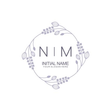 Çiçek İlham Veren İlk NM Logoları Zamansız ve Sanatsal Markalar İçin