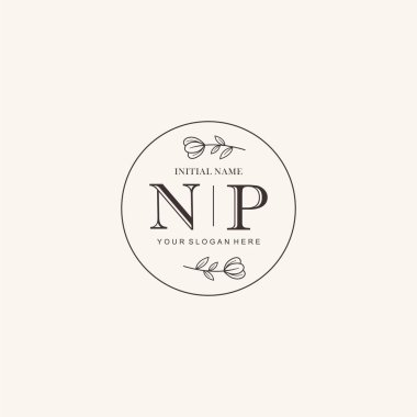 NP Minimalist Klasik Markalaşma Kimliği İlk Logo Tasarımı