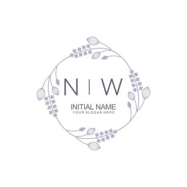 Çiçek İlham Veren İlk NW Logoları Zamansız ve Sanatsal Markalaşma İçin