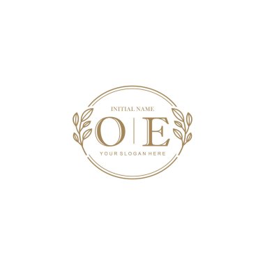 OE Minimalist Klasik Markalaşma Kimliği İlk Logo Tasarımı