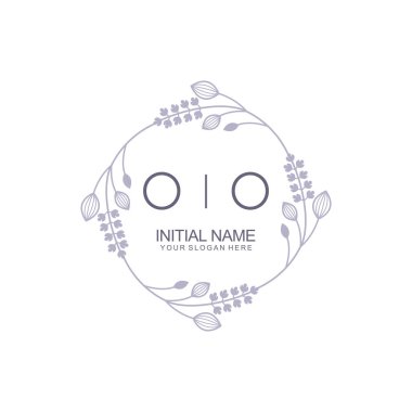 Çiçek İlham Veren İlk OO Logoları Zamansız ve Sanatsal Markalaşma İçin