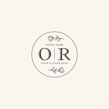 Veya Markalaştırma Kimliği için Minimalist Klasik Logo Tasarımı