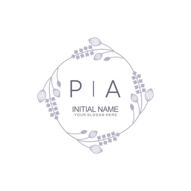 Çiçek İlham Veren İlk PA Logoları Zamansız ve Sanatsal Markalaşma İçin