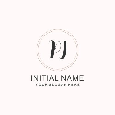 Markalaşma Kimliği için PI Minimalist Klasik Logo Tasarımı