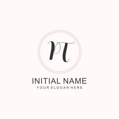 Markalaşma Kimliği için PT Minimalist Klasik Logo Tasarımı