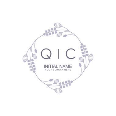 Çiçek İlham Veren İlk QC Logoları Zamansız ve Sanatsal Markalaşma İçin