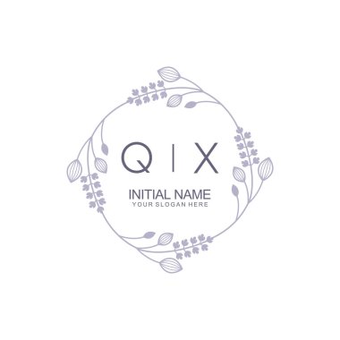 Çiçek İlham Veren İlk QX Logoları Zamansız ve Sanatsal Markalaşma İçin