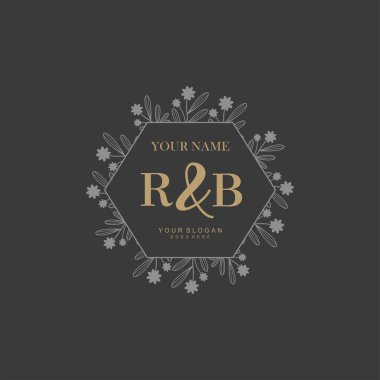 Çiçek İlham Veren İlk RB Logoları Zamansız ve Sanatsal Markalaşma İçin