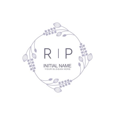 Çiçek İlham Veren RP Logoları Zamansız ve Sanatsal Markalaşma İçin