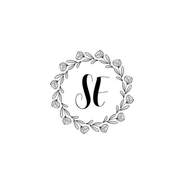 Çiçek İlham Veren İlk SE Logoları Zamansız ve Sanatsal Markalaşma İçin