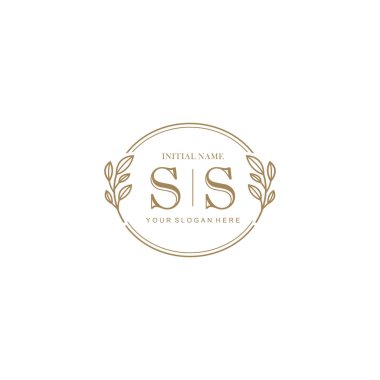 SS Minimalist Klasik Markalaşma Kimliği İlk Logo Tasarımı
