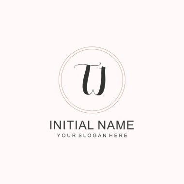 Markalaşma Kimliği için TI Minimalist Klasik Logo Tasarımı