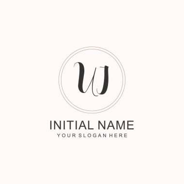 Markalaşma Kimliği için UI Minimalist Klasik Logo Tasarımı