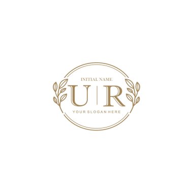 UR Minimalist Klasik Markalaşma Kimliği için İlk Logo Tasarımı