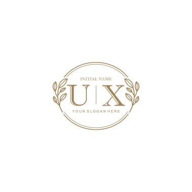 Markalaşma Kimliği için UX Minimalist Klasik Logo Tasarımı