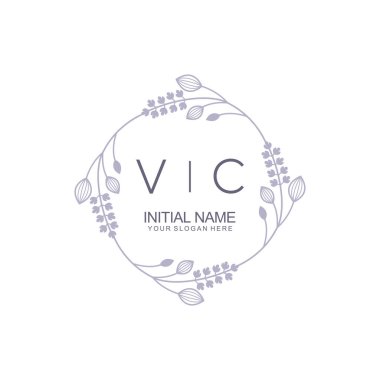 Çiçek İlham Veren VC Logoları Zamansız ve Sanatsal Markalaşma İçin