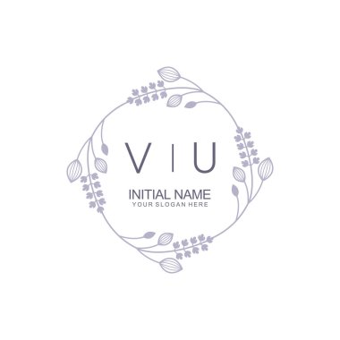 Çiçek İlham Veren İlk VU Logoları Zamansız ve Sanatsal Markalaşma İçin