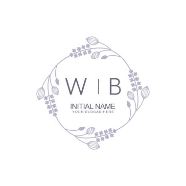 Çiçek İlham Veren İlk WB Logoları Zamansız ve Sanatsal Markalaşma İçin