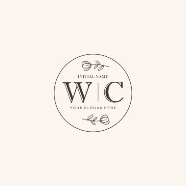 WC Minimalist Klasik Markalaşma Kimliği İlk Logo Tasarımı