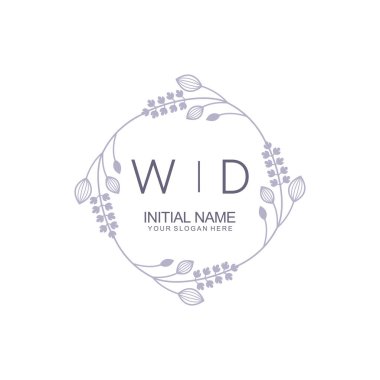 Çiçek İlham Veren İlk WD Logoları Zamansız ve Sanatsal Markalaşma